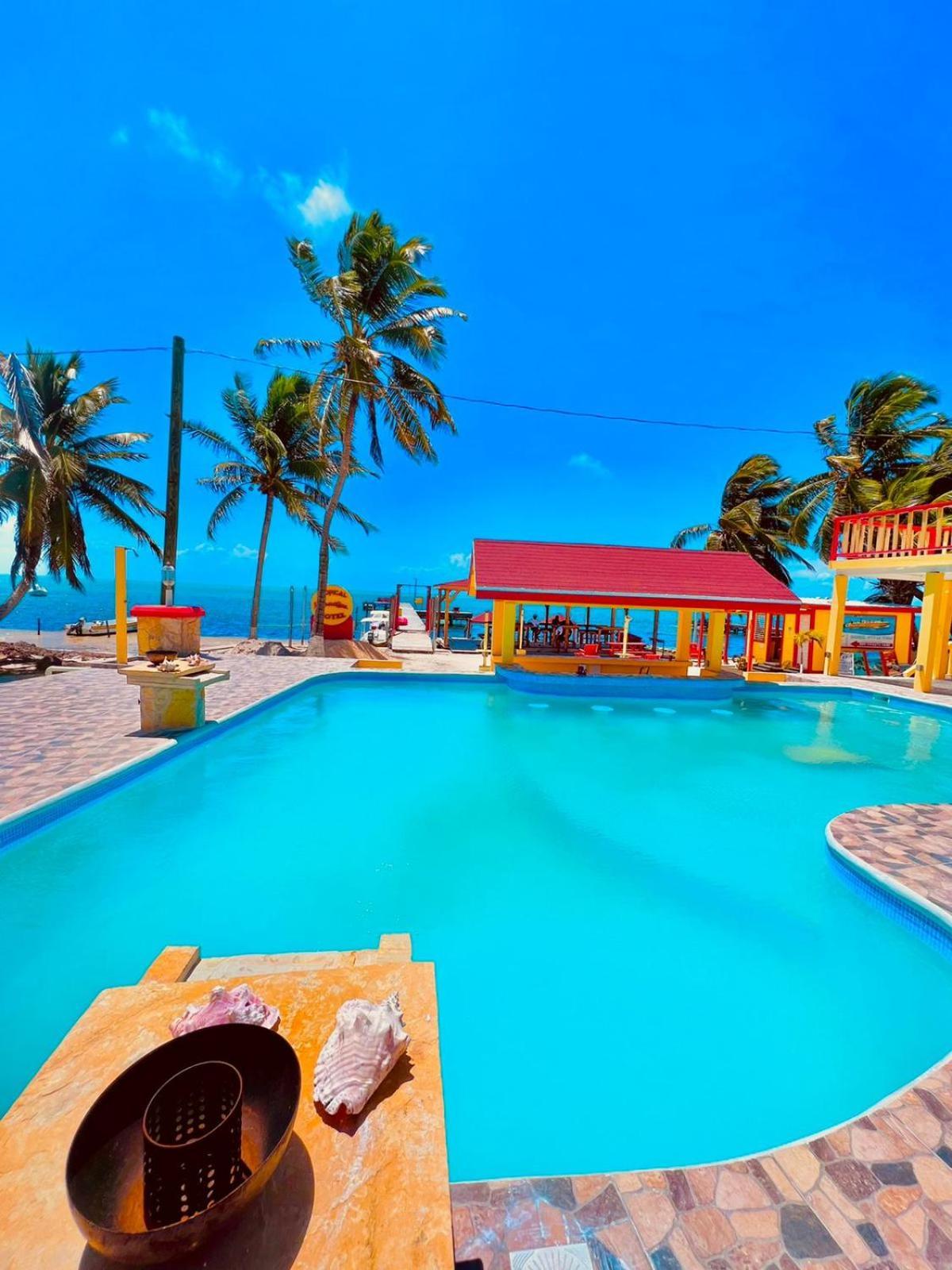 Tropical Paradise Express Caye Caulker Kültér fotó