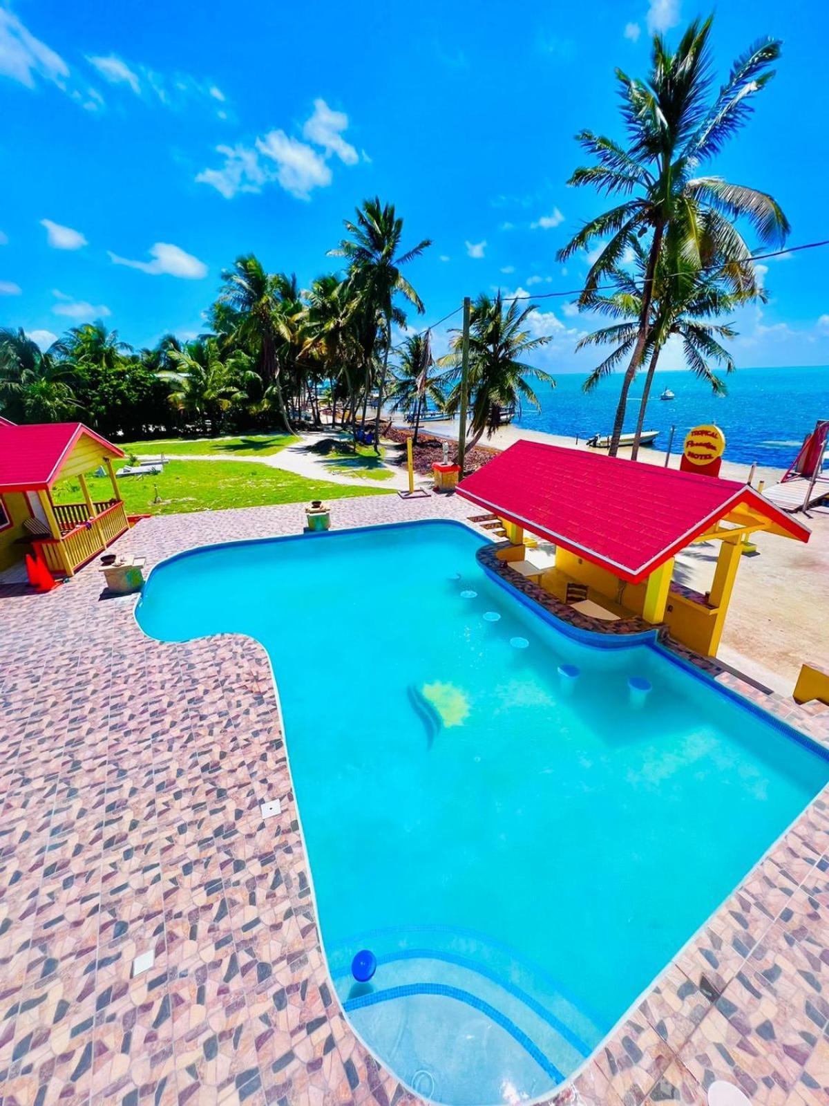 Tropical Paradise Express Caye Caulker Kültér fotó